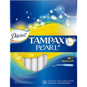 Tampax Pearl regular 18ks dámske hygienické tampóny s aplikátorom               